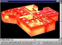3D engineering drawing graphic